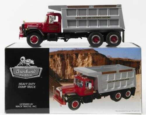 MACK: A Mack HEAVY DUTY DUMP TRUCK by FIRST GEAR in 1:34 scale