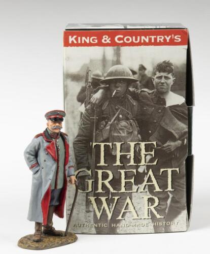 HINDENBURG: A King & Country The Great War WW1 Paul Von Hindenburg with cane FW004 all metal figurine in 1:30 scale