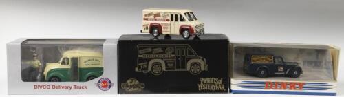 COMMERCIAL VEHICLES: Three 1:43 scale commercial vehicle models. Limited Edition of 3,000 Automodels Australia Matchbox MODELS of YESTERYEAR Dodge Route Van (YPP04)
