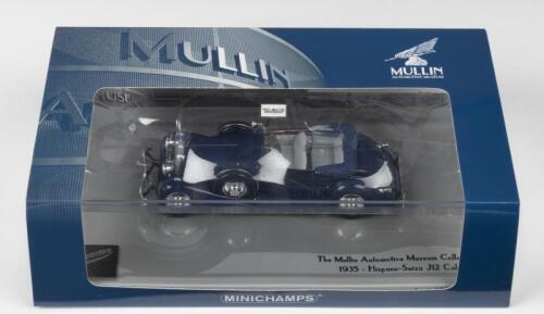 HISPANO-SUIZA: A Limited Edition 1:43 scale MINICHAMPS&nbsp;1935 Hispano-Suiza J12 Cabriolet (Edition 6). The Mullin Automotive Museum Collection