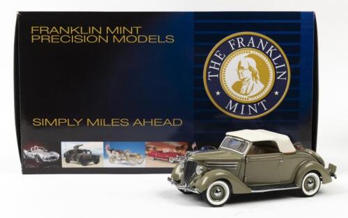 FORD: A Limited Edition 1:24&nbsp;scale hand assembled 1936 Ford Cabriolet. Olive Green