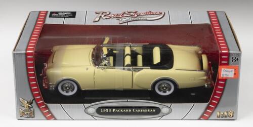 PACKARD: A&nbsp; sealed 1:18 scale ROAD Signature Collection&nbsp;1955 Packard Caribbean