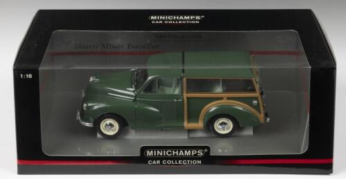 MORRIS MINOR: A 1:18 scale MINICHAMPS&nbsp;Morris Minor Traveller