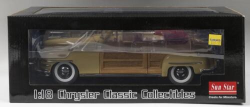 CHRYSLER: A Sun Star 1:18 scale 1948 Chrysler Town and Country car (ITEM NO.6140)