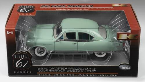 KAISER: A HIGHWAY 61 COLLECTIBLES, 1:18 scale die-cast metal 1953 KAISER MANHATTAN