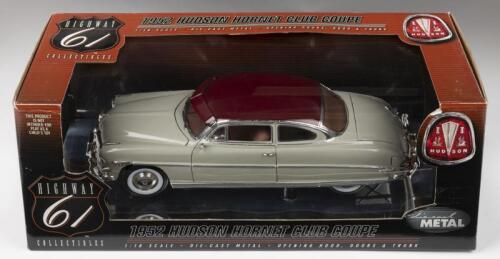 HUDSON: A 1:18 scale HIGHWAY 61 COLLECTIBLES 1952 HUDSON HORNET CLUB COUPE