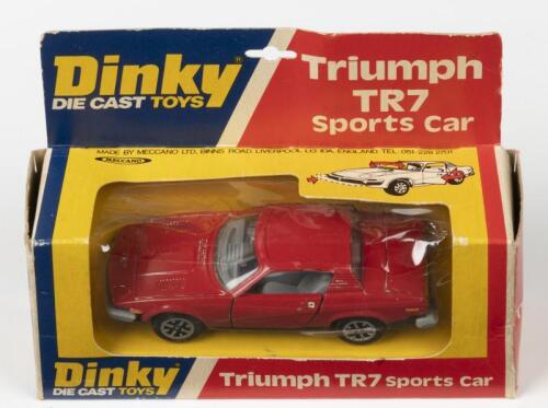 TRIUMPH: A Dinky Triumph TR7 Sports Car (211) in red