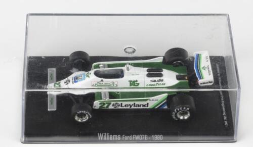 WILLIAMS: A 1:43 scale Williams Ford FW07B - 1980 Formula 1 car as driven by Alan Jones