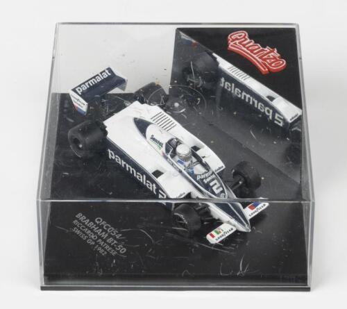 BRABHAM: A Limited Edition Quartzo 1:43 scale BRABHAM BT-50 as raced by Riccardo Patrese at the 1982 Swiss Grand Prix (QFC054). Limited Edition of 3000 pieces, numbered '2245'