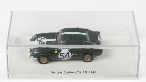 TRIUMPH: A spark 1:43 scale Triumph Spitfire No54 LM 1965 (S1414)