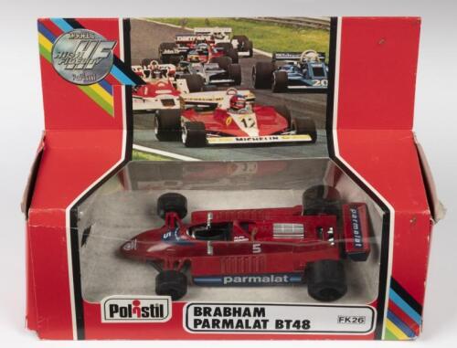 BRABHAM: A Polistil&nbsp;BRABHAM PARMALAT BT48 Formula 1 model (FK 26)