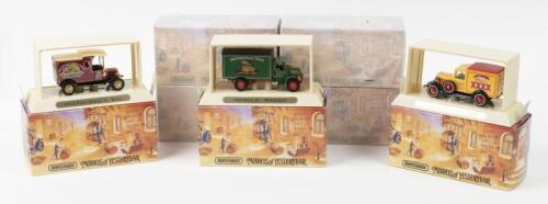 MODELS OF YESTERYEAR: A group of Matchbox Models of Yesteryear 'GREAT BEERS of the World' series models. 1930 MODEL A FORD VAN 'XXX' (YGB01) & 1912 FORD MODEL T 'KIRIN' (YGB14)