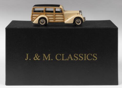 ALVIS: A J & M Classics 1:43 scale 1947 Alvis "WOODY" in Safari Beige (TA14). Model numbered '95'