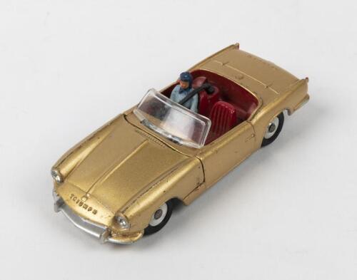 TRIUMPH: A Dinky 114 Triumph Spitfire Sports Car; Gold body