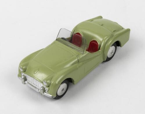 TRIUMPH: A Corgi 305 Triumph TR3 Sports Car. Green