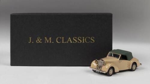 ALVIS: A J & M Classics 1:43 scale Alvis "DUNCAN" Drophead in Safari Beige (TA14). Model numbered '12'