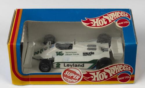WILLIAMS: A Hot Wheels WILLIAMS FW&nbsp;07B&nbsp;Formula 1 model in 1:25 scale