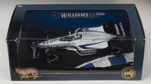 WILLIAMSF1: A Limited Edition Hot Wheels Racing 1:18 scale WILLIAMSF1 TEAM FW22 Formula 1 car as raced by Jenson Button (28658)