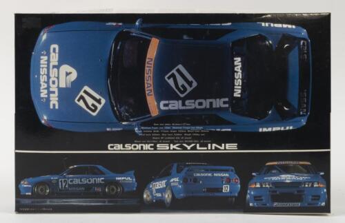 NISSAN: A FUJIMI&nbsp;1:24 scale 'CALSONIC SKYLINE GT-R' (TC-88), Group A Racing Car Version plastic kit