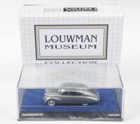 TATRA: A Limited Edition 1:43 scale MATRIX SCALE MODELS (LOUWMAN MUSEUM) 1941 TatraT87&nbsp;in silver. Limited Edition of 408 pieces, numbered '029'