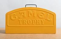 CAMEL TROPHY WATCH: A CAMEL TROPHY SUPERCHRONO WATCH. Yellow CAMEL TROPHY case (TW STEEL: A TW STEEL Yas Marina F1 Circuit oversized Chronograph watch. Canteen Style. Limited Edition (Battery Replaced, Timed - Working) - 6