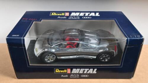 AUDI: A 1:18 scale Revell Audi AVUS quattro (08830). Chromed