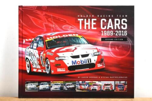 HRT: A Limited Edition of 'Holden Racing Team - THE CARS 1989-2016' hardcover book by Aaron Noonan & Stefan Bartholomaeus. Numbered 322/3000. Aaron Noonan signature
