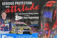 CRAIG LOWNDES: Three items featuring Craig Lowndes. Craig Lowndes, Jamie Whincup signatures. - 3
