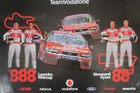 CRAIG LOWNDES: Three items featuring Craig Lowndes. Craig Lowndes, Jamie Whincup signatures. - 4