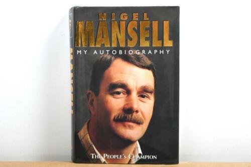MANSELL: 'MANSELL - THE PEOPLE'S CHAMPION' hardcover autobiography. Nigel Mansell signature