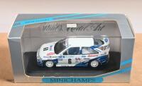 FORD: A 1:43 scale MINICHAMPS Ford Escort Cosworth - Rallye Monte Carlo '93 (MIN 938200) as raced by Delecourt/Grataloup