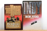 JUDD: Two hardcover books by Bob Judd. 'INDY' signed by Bob Judd