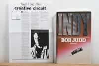 JUDD: Two hardcover books by Bob Judd. 'INDY' signed by Bob Judd - 2