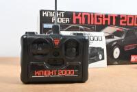 KNIGHT RIDER: A 1/18 scale radio controlled Knight Rider "KNIGHT 2000" by Matsushiro. Appears unused - 2