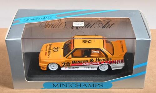 BMW: A 1:43 scale MINICHAMPS BMW M3 Benson & Hedges (Art.- Nr. 22096) as raced by Jones