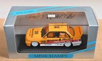 BMW: A 1:43 scale MINICHAMPS BMW M3 Benson & Hedges (Art.- Nr. 22096) as raced by Jones