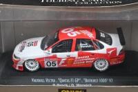 VAUXHALL: Two 1:43 scale ONYX Vauxhall Vectra models from the "TOURING CARS COLLECTION". Vauxhall Vectra from the "QANTAS F GP" and "BATHURST 1000" 1997 (XT085), as raced by P.Brock and D.Warwick - 2