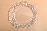 INDIANAPOLIS: A TIFFANY & CO glass plate commemorating past winners at Indianapolis Motor Speedway from 2002