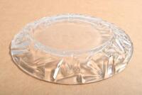 INDIANAPOLIS: A TIFFANY & CO glass plate commemorating past winners at Indianapolis Motor Speedway from 2002 - 3
