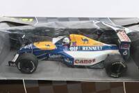 FORMULA 1: Three ONYX Formula 1 models. BENETTON FORD 1994 PRESENTATION model of the Benetton B194 as raced by Michael Schumacher in 1:24 scale & 1:43 scale Benetton B 188-89 as raced by Alessandro Nannini (Ref. 029) - 3