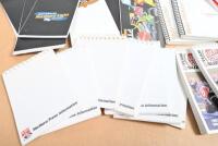 MOTORSPORT NOTE PADS: A group of unused notepads from various motor sport organisations. 'INDY RACING Northern Light Series', 'Marlboro Press Information', 'Silverstone' note pads - 2