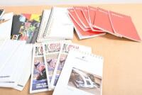 MOTORSPORT NOTE PADS: A group of unused notepads from various motor sport organisations. 'INDY RACING Northern Light Series', 'Marlboro Press Information', 'Silverstone' note pads - 3
