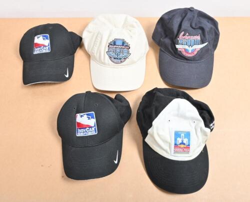 INDYCAR: Five IndyCar caps. 'CHEVROLET BELLE ISLE GRAND PRIX', 'INDIANAPOLIS 500 CENTENNIAL ERA' caps from 2009 and 2010