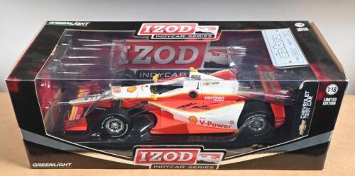 McLAUGHLIN: A Limited Edition Greenlight IZOD INDYCAR SERIES Dallara/Chevrolet Test Car in 1:18 scale. Model signed by Scott McLaughlin
