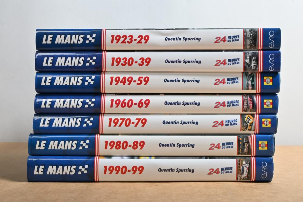 LE MANS: Seven volumes of 'LE MANS - THE OFFICIAL HISTORY OF