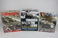 FORMULA 1: Three F1 related books (signed Jody Scheckter)