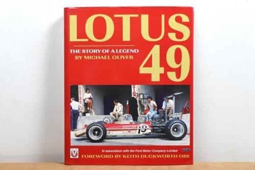 LOTUS: 'LOTUS 49 - THE STORY OF A LEGEND' hardcover book by Michael Oliver