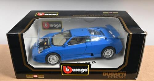 BUGATTI: A 1:18 scale Bburago (DIAMONDS) 1991 Bugatti EB 110 (cod.3035). Boxed