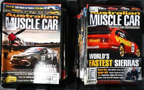 MUSCLE CAR: A quantity of 'Australian MUSCLE CAR' magazines
