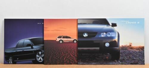 HOLDEN: Three Holden sales brochures. Adventura, Crewman brochures